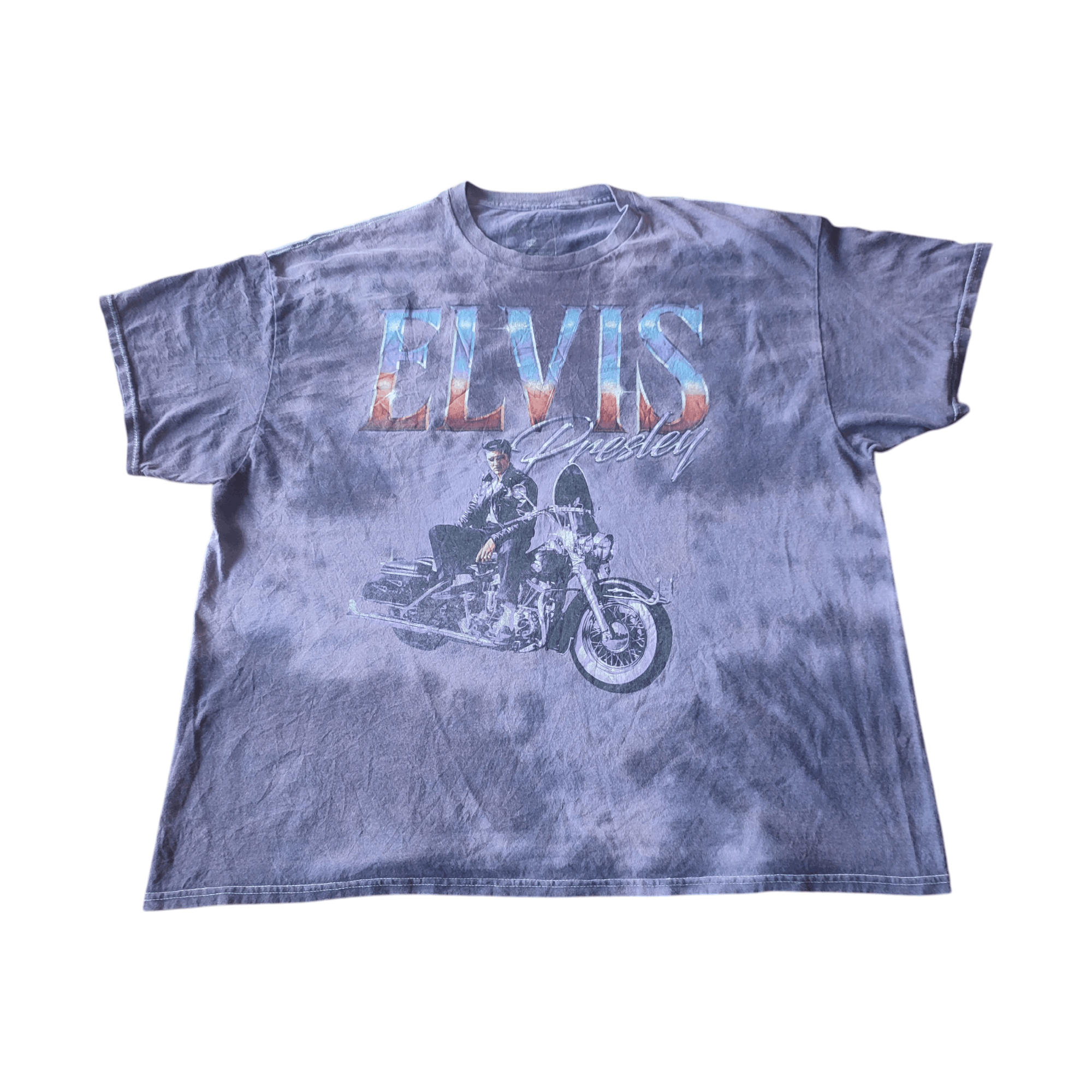 Band Tees × Harley Davidson × Vintage ELVIS PRESLEY T SHIRT Size US XXL / EU 58 / 5 - 1 Thumbnail