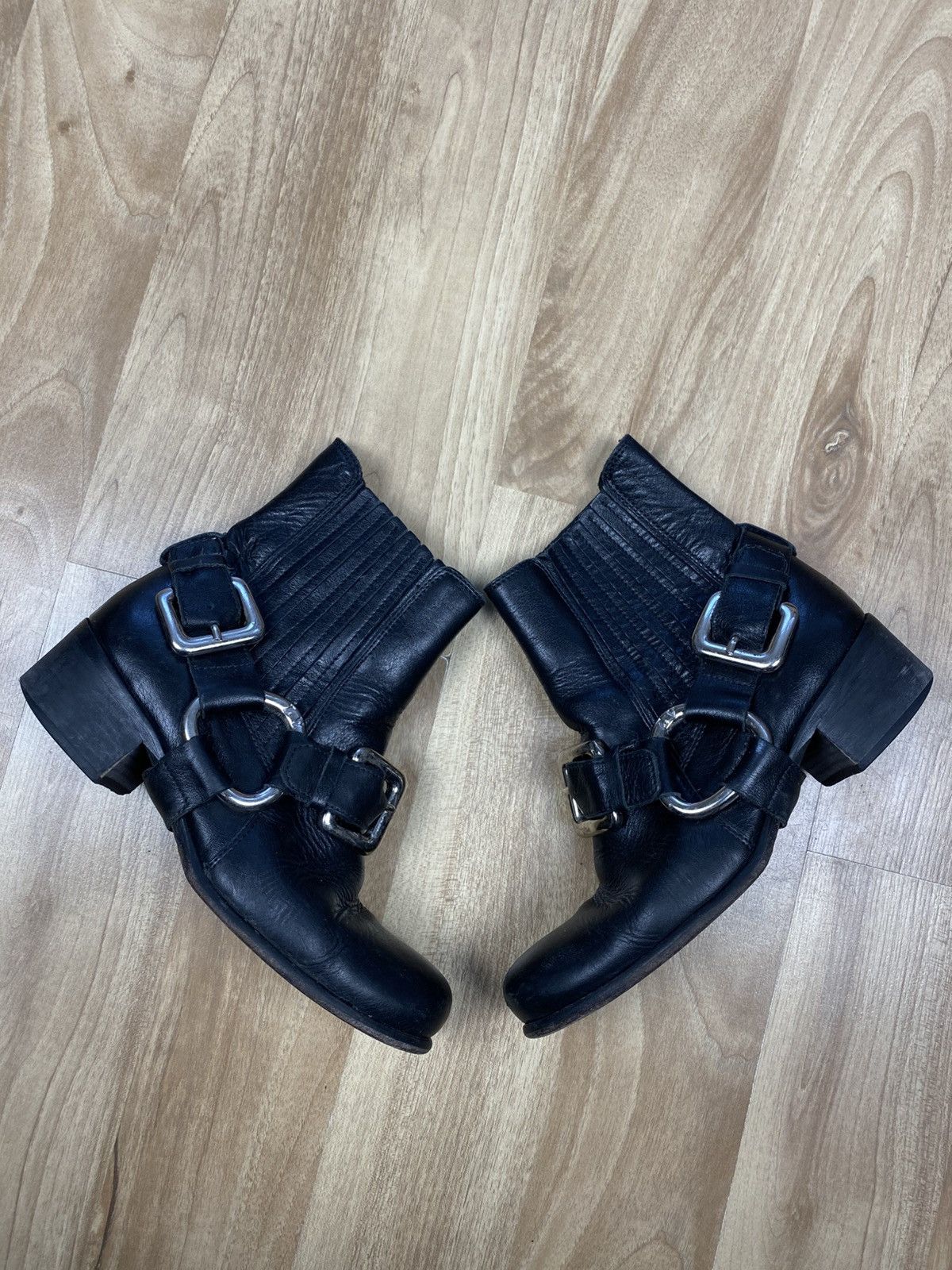 Zadig & Voltaire Avantgarde Zadig & Voltaire Leather Rock Western Boots Y2K Size US 6 / IT 36 - 2 Thumbnail