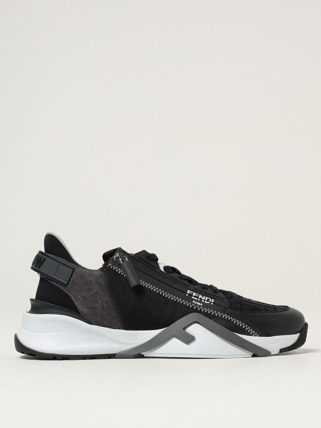 Fendi Fendi Sneakers Men Black Size US 7 / EU 40 - 1 Thumbnail