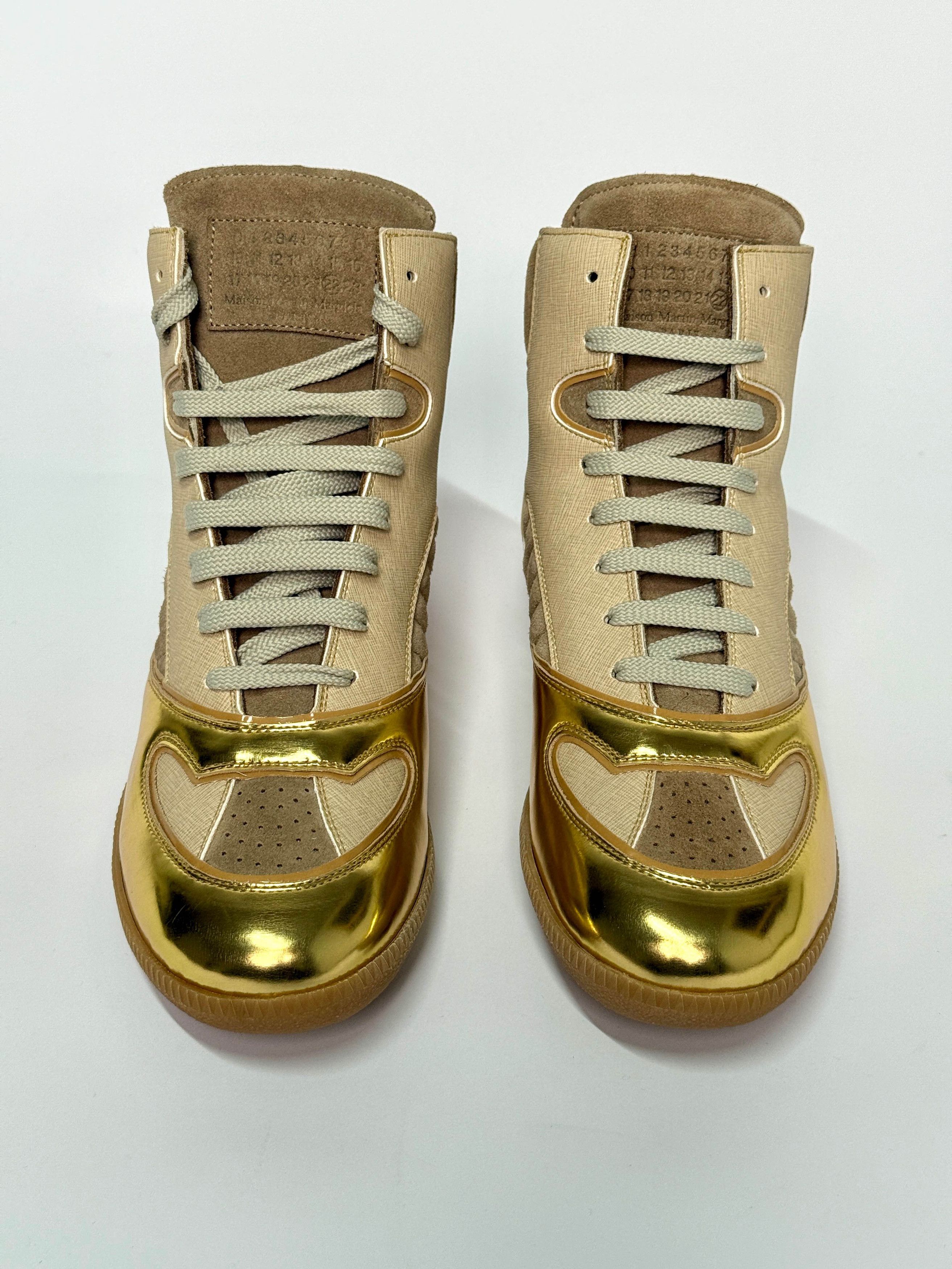 Maison Margiela Maison Martin Margiela Gold "Cadillac" Hightop Size US 8 / EU 41 - 6 Thumbnail