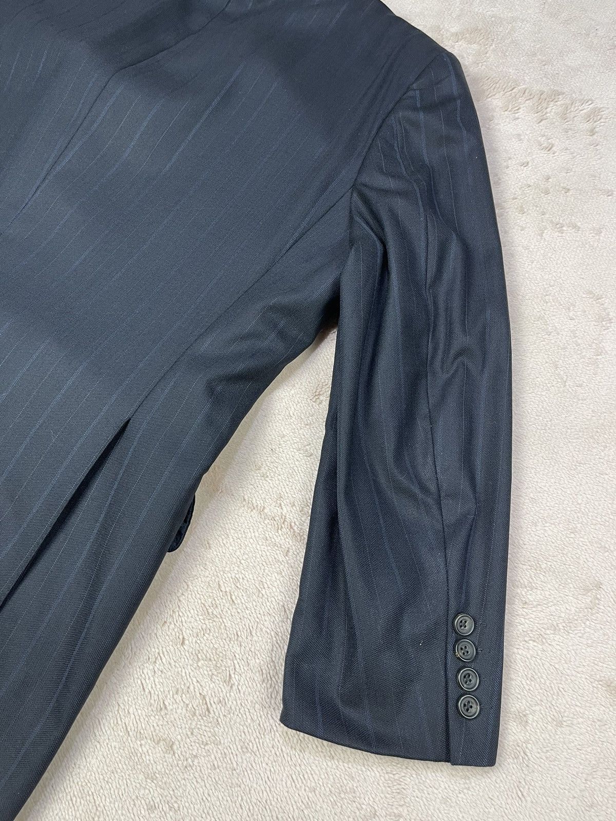 Burberry BURBERRY PURE TASMANIA WOOL DOUBLE BREASTED Size 44R - 6 Thumbnail