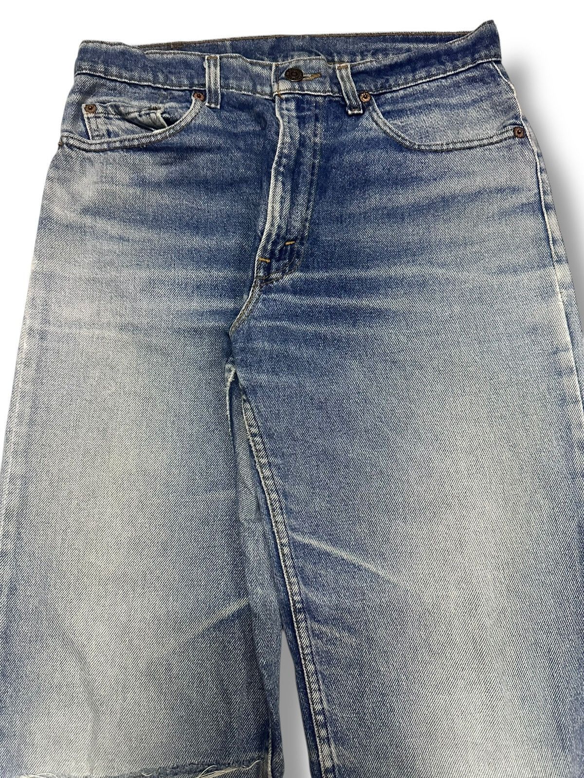 Levi's Vintage Levi's Distressed Baggy Loose Fit With Faded Wash Size US 31 - 4 Thumbnail