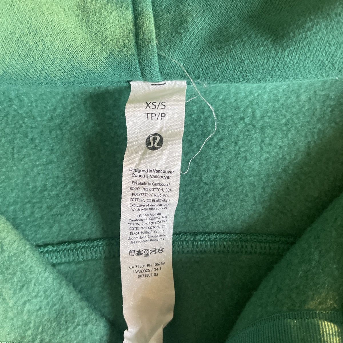 Lululemon Lululemon Scuba Oversized Full-Zip Hoodie Size S / US 4 / IT 40 - 5 Thumbnail