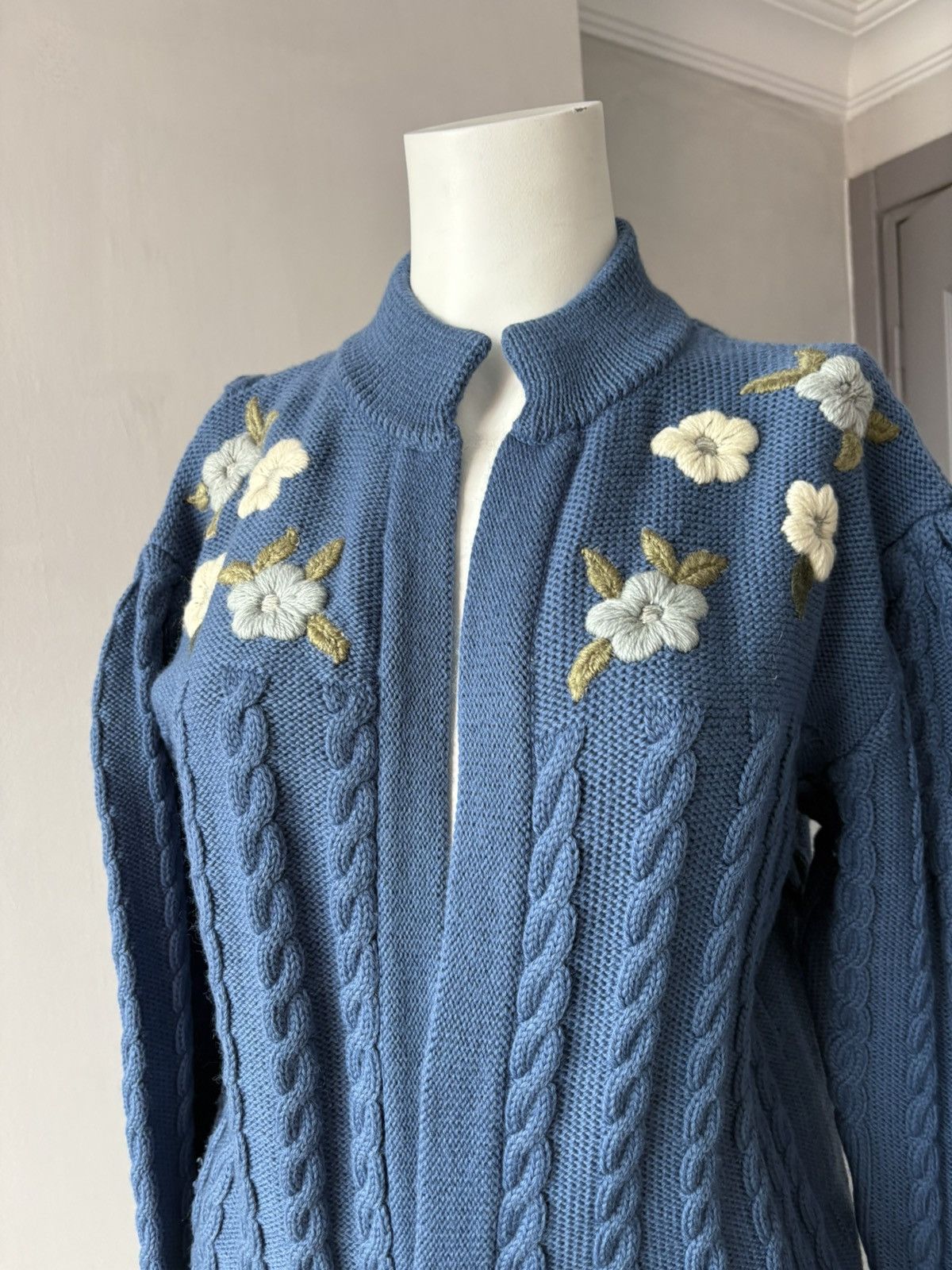 Vintage Vintage wool cardigan Size L / US 10 / IT 46 - 7 Thumbnail