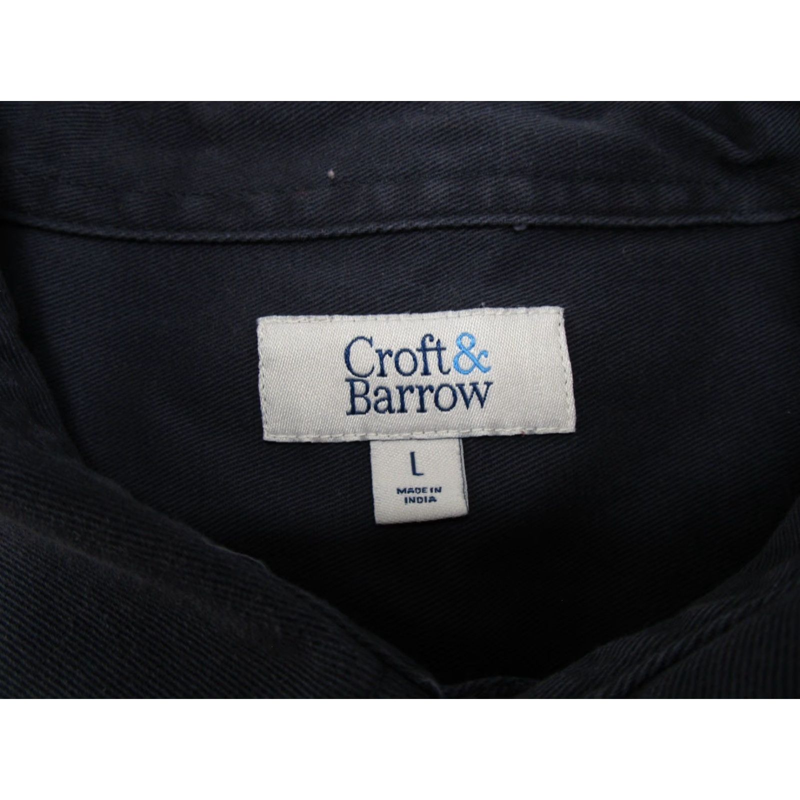 Croft & Barrow Croft & Barrow Shirt Button-Up Long Sleeve Mens L Multicolor Cotton Button-Down Collar Jeans? Size US L / EU 52-54 / 3 - 3 Thumbnail