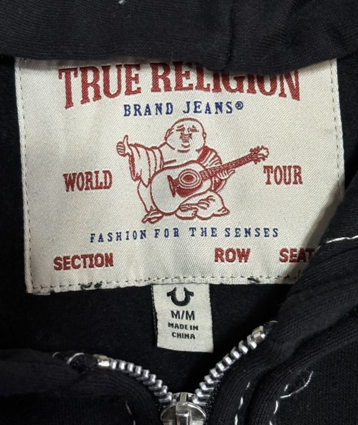 True Religion true religion Big T World Tour zip up hoodie Size US M / EU 48-50 / 2 - 3 Thumbnail