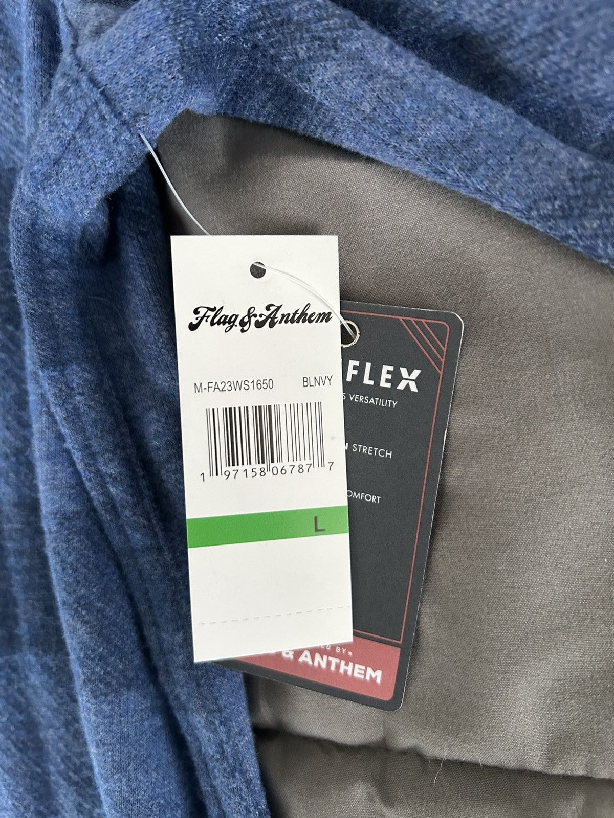 Flag & Anthem Flag and Anthem Men’s Blue Flannel Size US L / EU 52-54 / 3 - 2 Thumbnail