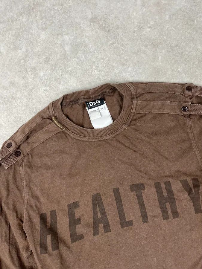 Dolce & Gabbana SS2003 Dolce & Gabbana Brown Combat Utility Longsleeve Size US S / EU 44-46 / 1 - 4 Thumbnail