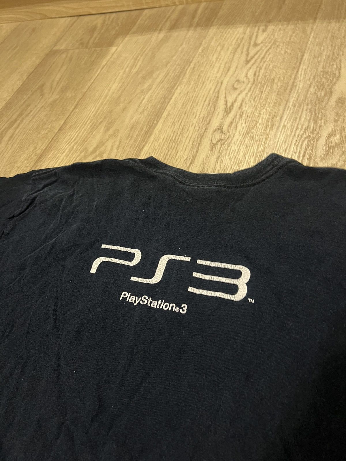 Sony Vintage 2006 Sony Playstation 3 PS3 Promo Tee Black the Game Size US L / EU 52-54 / 3 - 7 Thumbnail