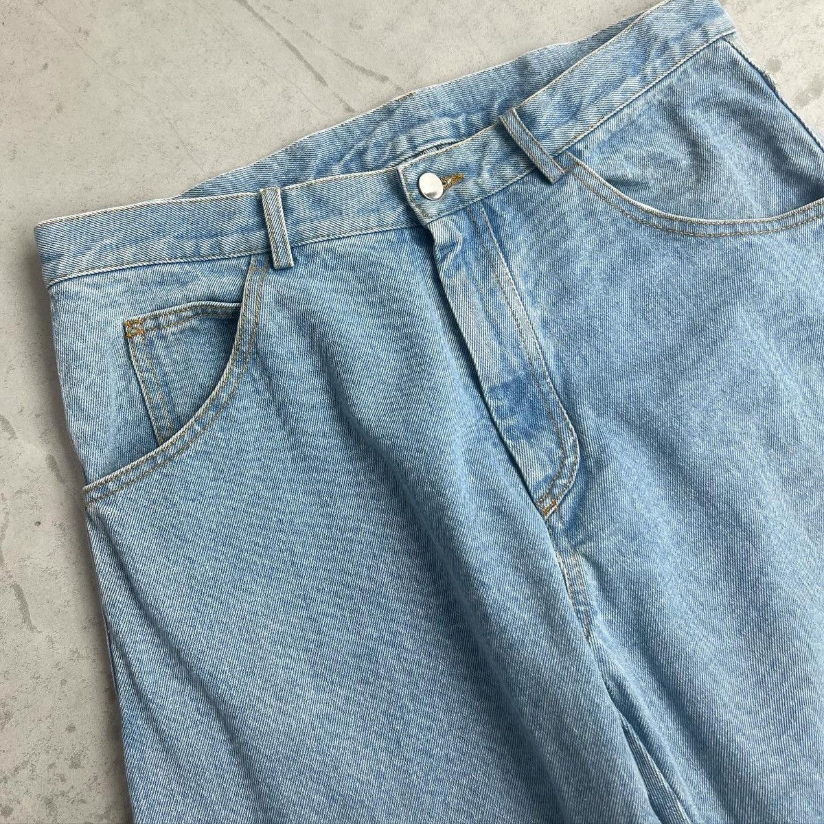 Gosha Rubchinskiy Gosha Rubchinskiy Wide Leg Denim Jeans Size US 32 / EU 48 - 3 Thumbnail