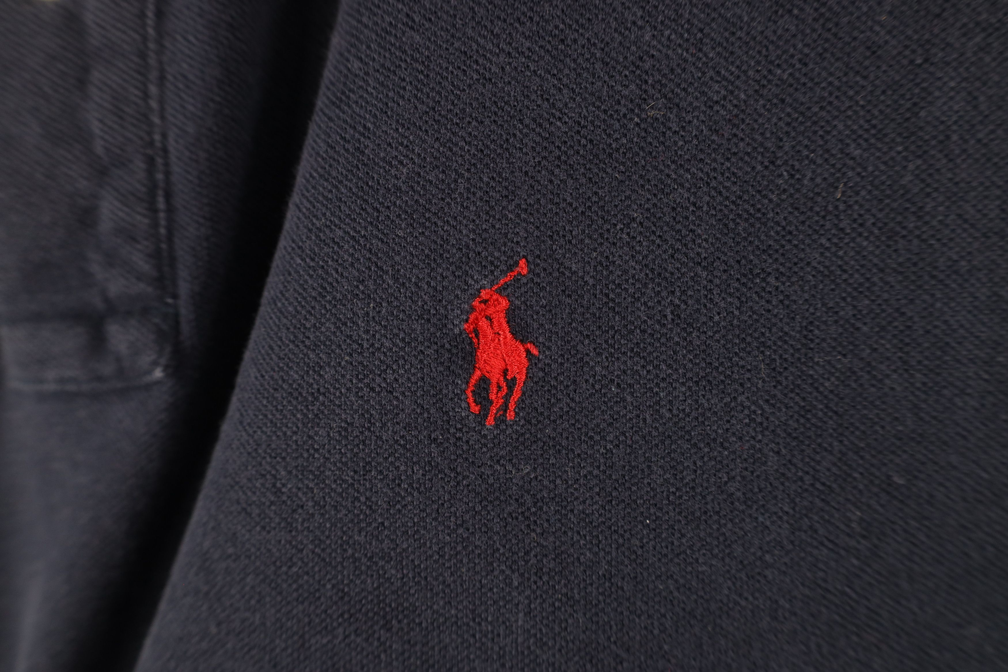 Ralph Lauren Vintage 90s Ralph Lauren Long Sleeve Collared Rugby Polo Size US XL / EU 56 / 4 - 4 Thumbnail