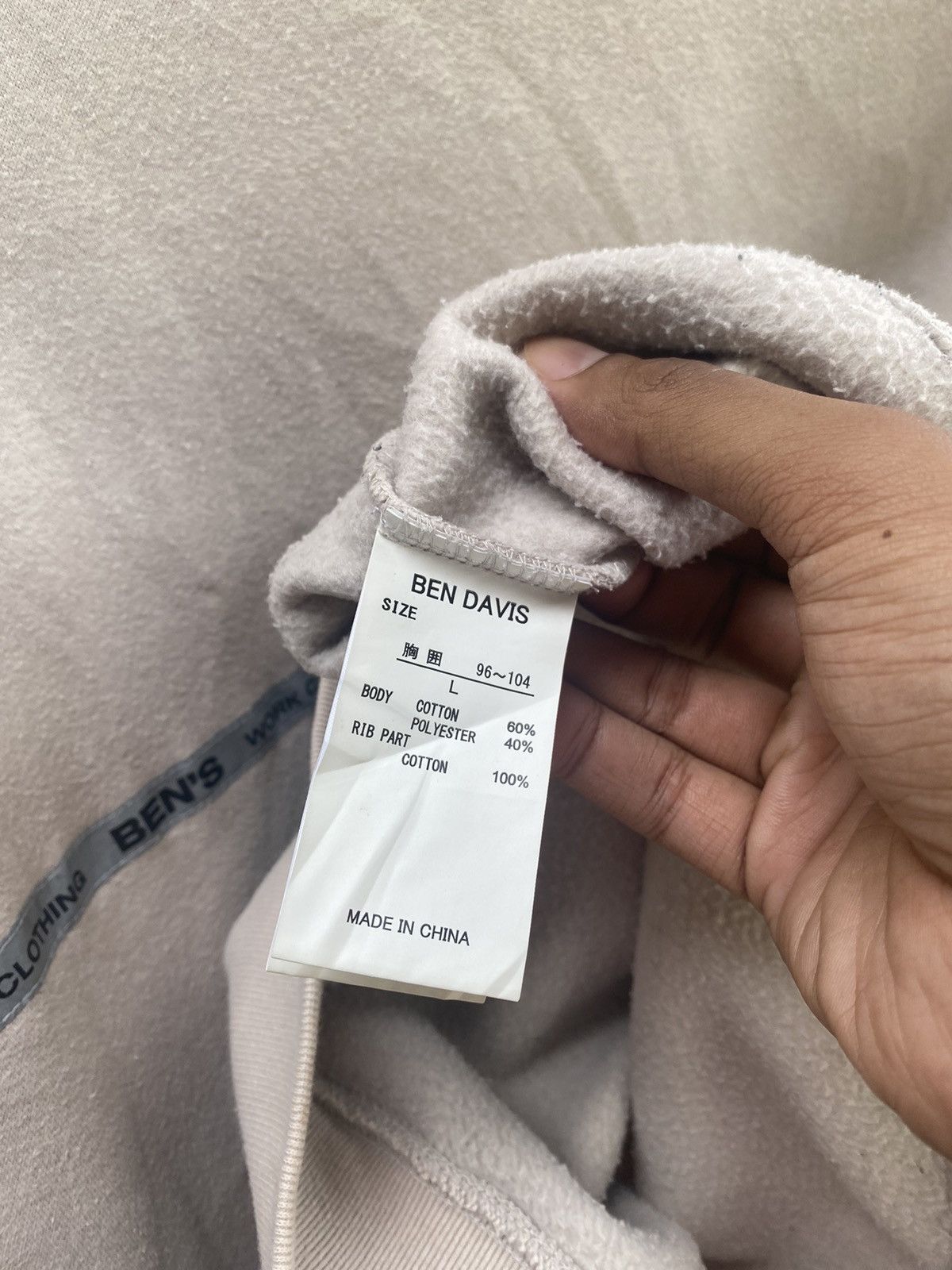 Ben Davis × Vintage 🔥 Rare 🔥 Vintage Y2K Ben Davis Sweatshirt Size US L / EU 52-54 / 3 - 10 Thumbnail