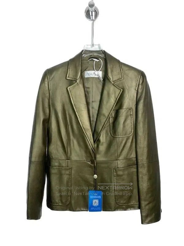 Other MaxMara Green Men's Cotton Jacket . Size US S / EU 44-46 / 1 - 1 Thumbnail