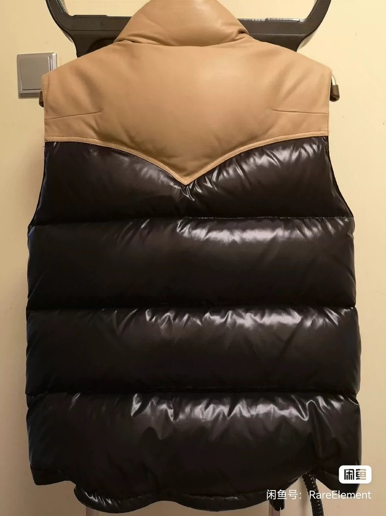 Number (N)ine Number (N)ine Down vest, sheepskin stitching, vest 2503-Nex Size US M / EU 48-50 / 2 - 2 Thumbnail