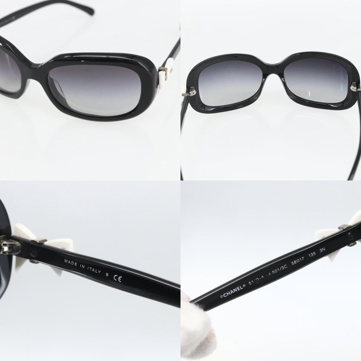 Chanel Chanel CC Plastic Sunglasses Size ONE SIZE - 4 Thumbnail