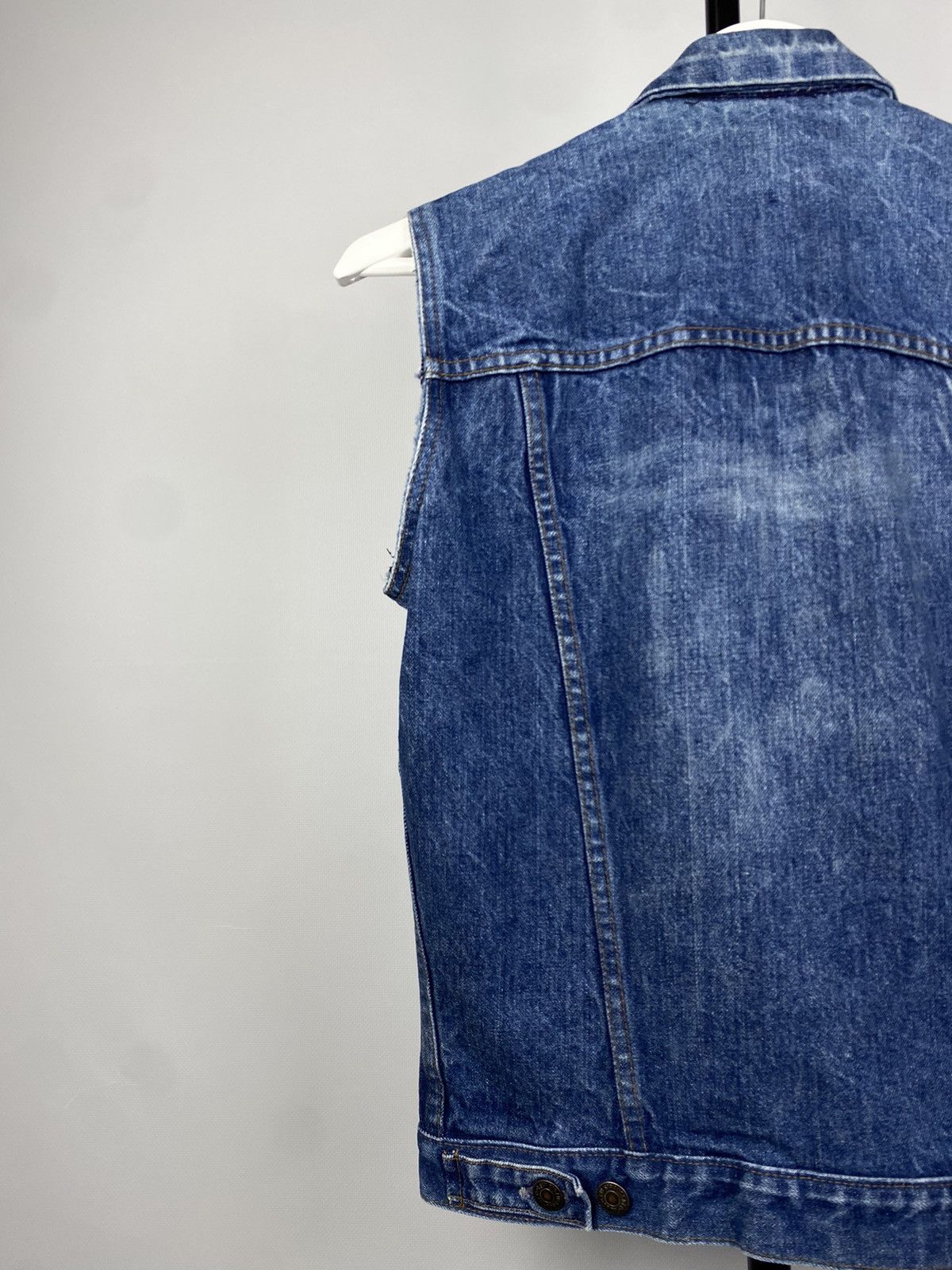 Levi's × Levi's Vintage Clothing × Vintage Levi’s vintage rare 70-80s Orange Tab vest denim streetwear Size US S / EU 44-46 / 1 - 10 Thumbnail