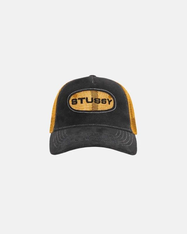 帽子 00s stussy 6 panel leather cap brown F Stüssy Men's' Low Pro Baseball Cap in Brown | LN-CC®