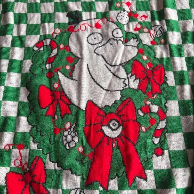 Pokemon Pokemon Center PsyDuck the Halls Christmas Sweater 4XL NWT Size US XXL / EU 58 / 5 - 2 Thumbnail