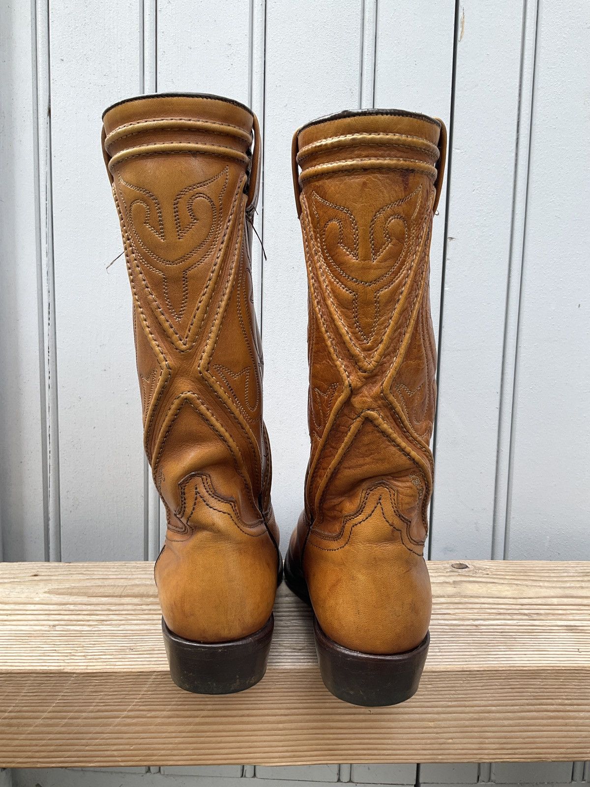 Vintage Western Sonora boots in leather Size US 6 / IT 36 - 7 Thumbnail