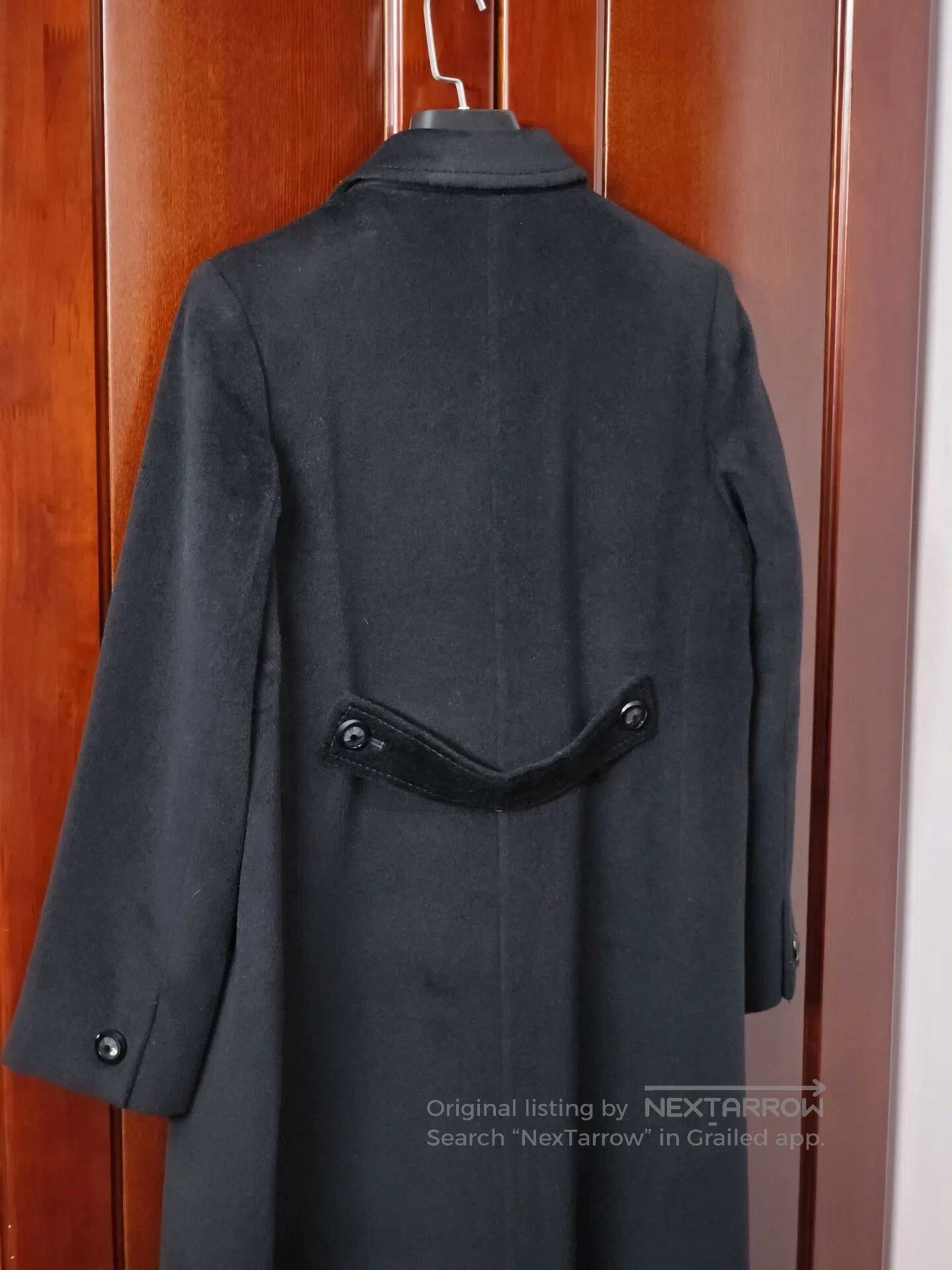PIACENZA 1833 Italian Wool Bowbell Coat for Women. Size L / US 10 / IT 46 - 2 Thumbnail