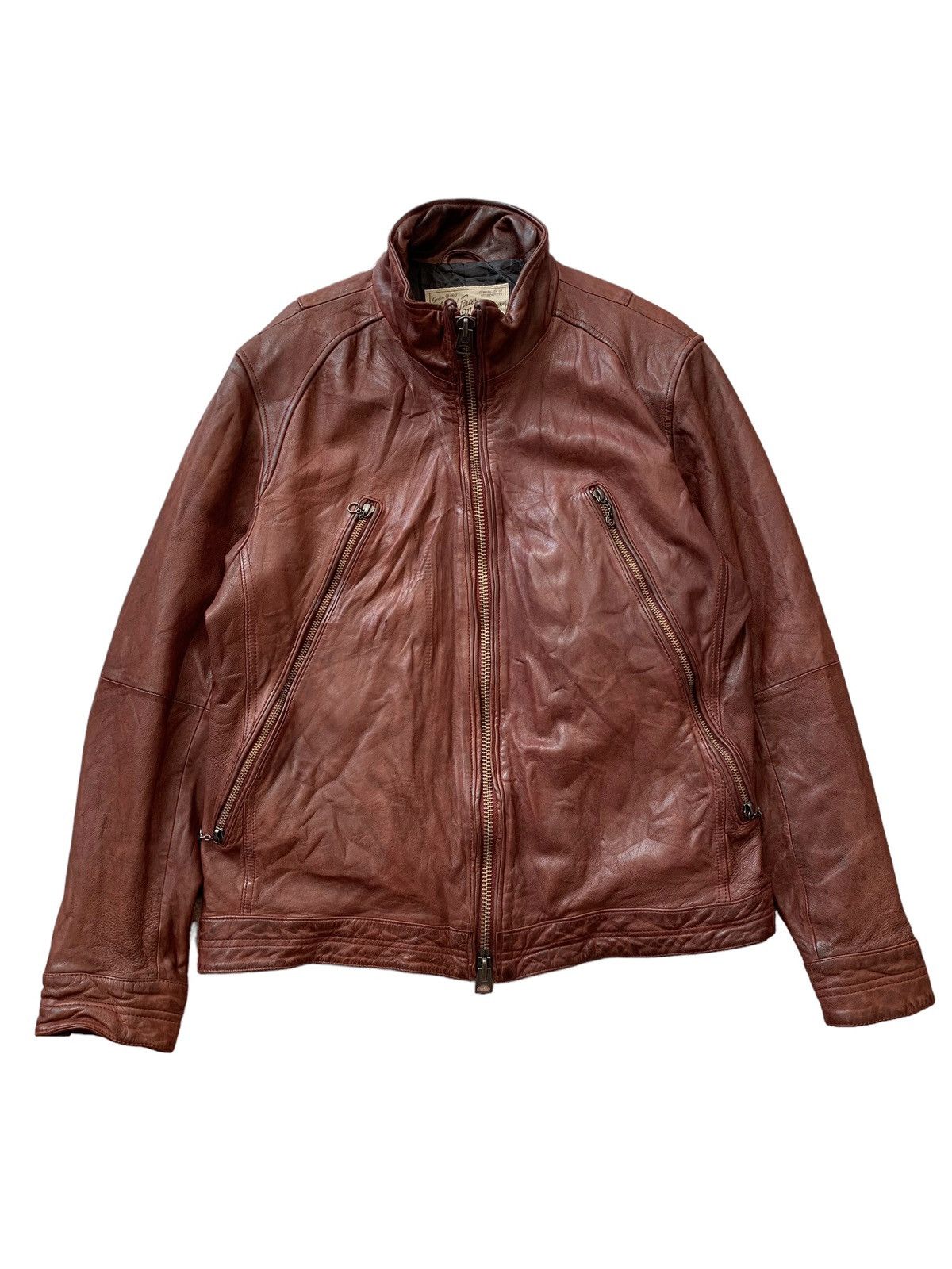 Avirex 🔥AVIREX SHEEPSKIN LEATHER BIKERS JACKETS Size US XL / EU 56 / 4 - 1 Thumbnail