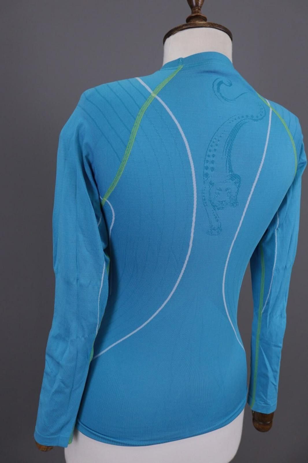 Designer Dynafit Crew Neck Blue Big Baselayer Shirt Size S 42 Size US S / EU 44-46 / 1 - 12 Thumbnail