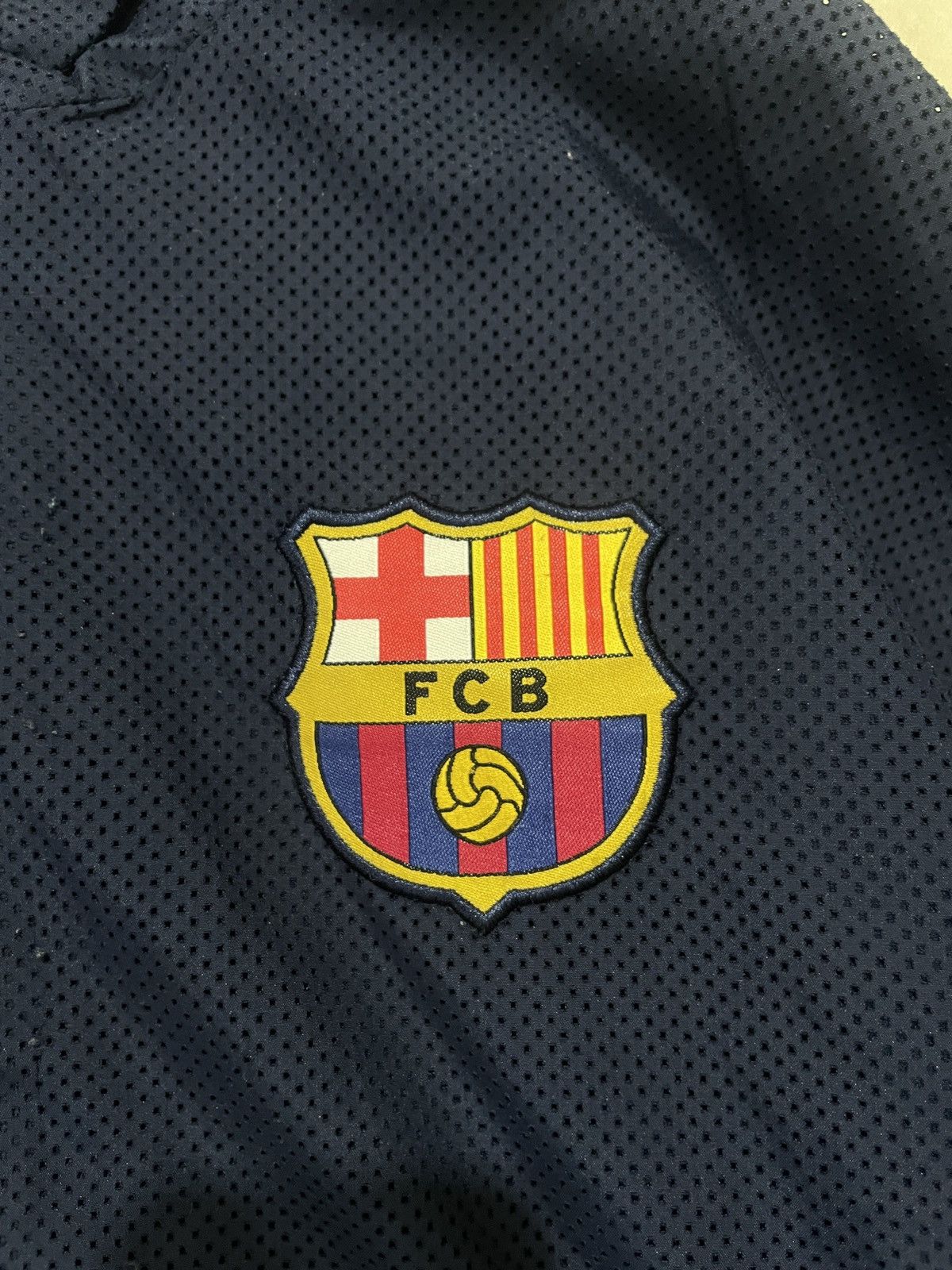 Nike Fc barcelona 2009 Blokecore tracksuit Vintage Size US L / EU 52-54 / 3 - 8 Thumbnail
