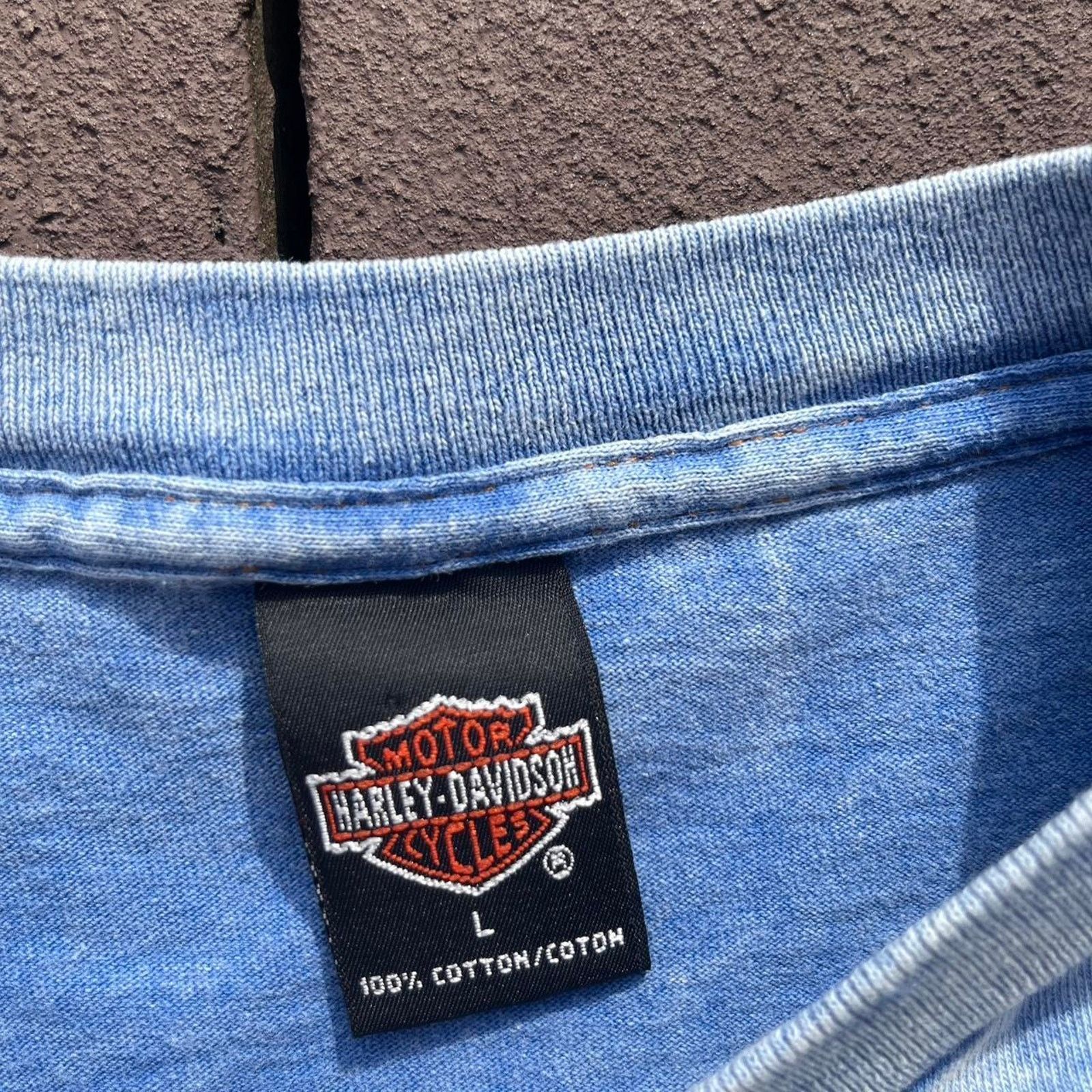 Harley Davidson VINTAGE 1998 HARLEY DAVIDSON CANFIELD OHIO SHIRT Size US L / EU 52-54 / 3 - 3 Thumbnail