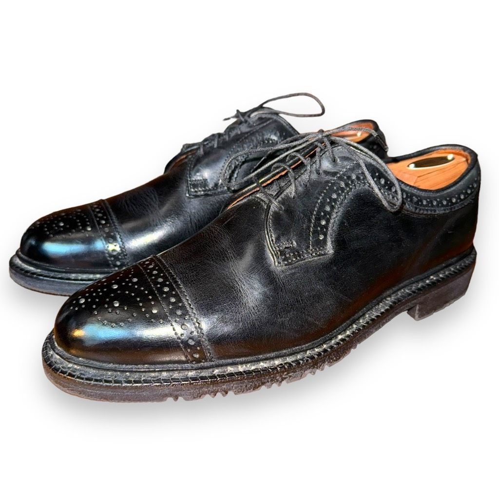 Allen Edmonds Allen Edmonds Hector Black Leather Comfort Derby Dress Shoe Size US 9 / EU 42 - 4 Thumbnail