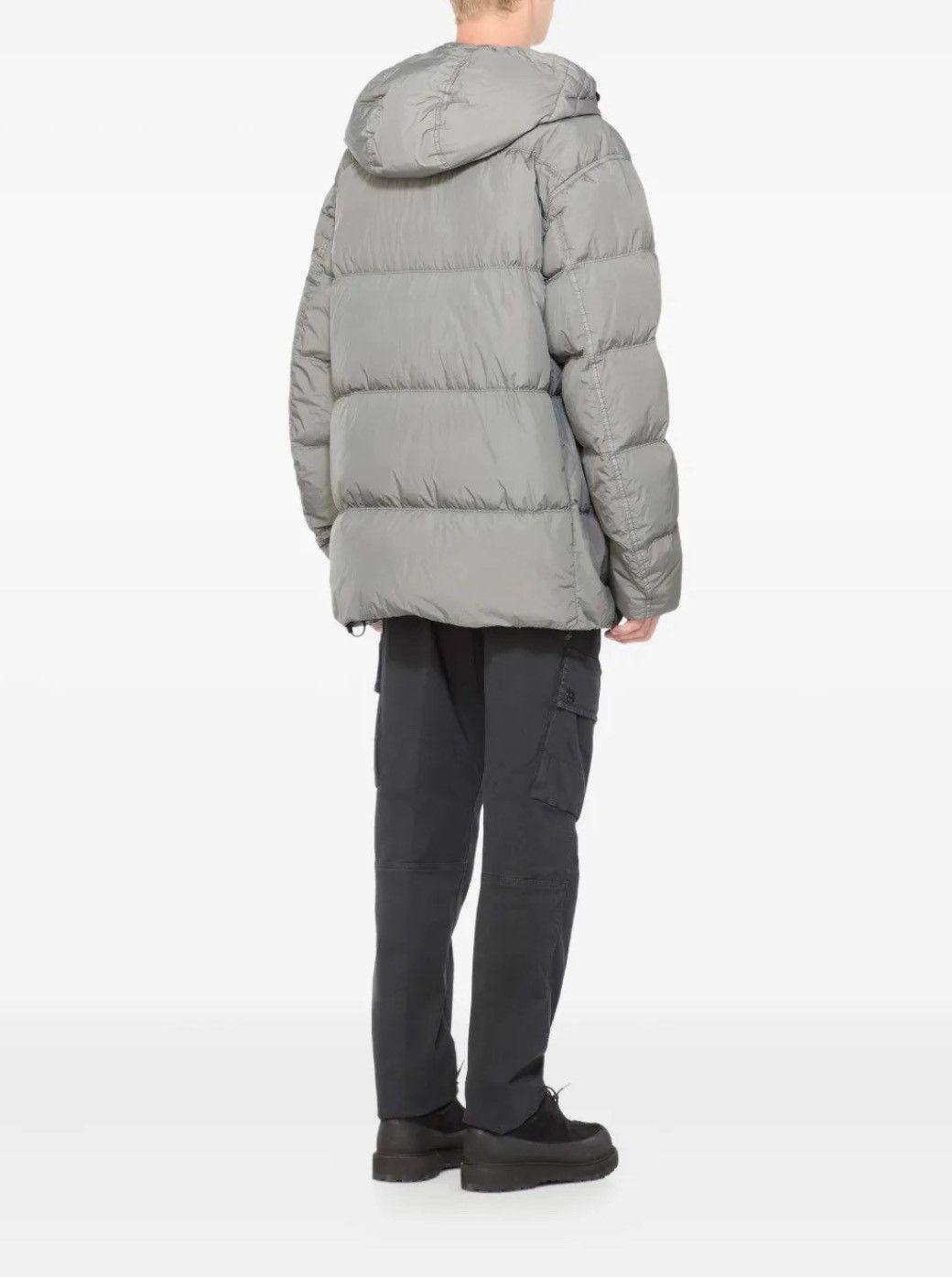 Stone Island Stone Island Jacket GIUBBOTTO VERA PIUMA RDS 059 Grey Size US XL / EU 56 / 4 - 3 Thumbnail