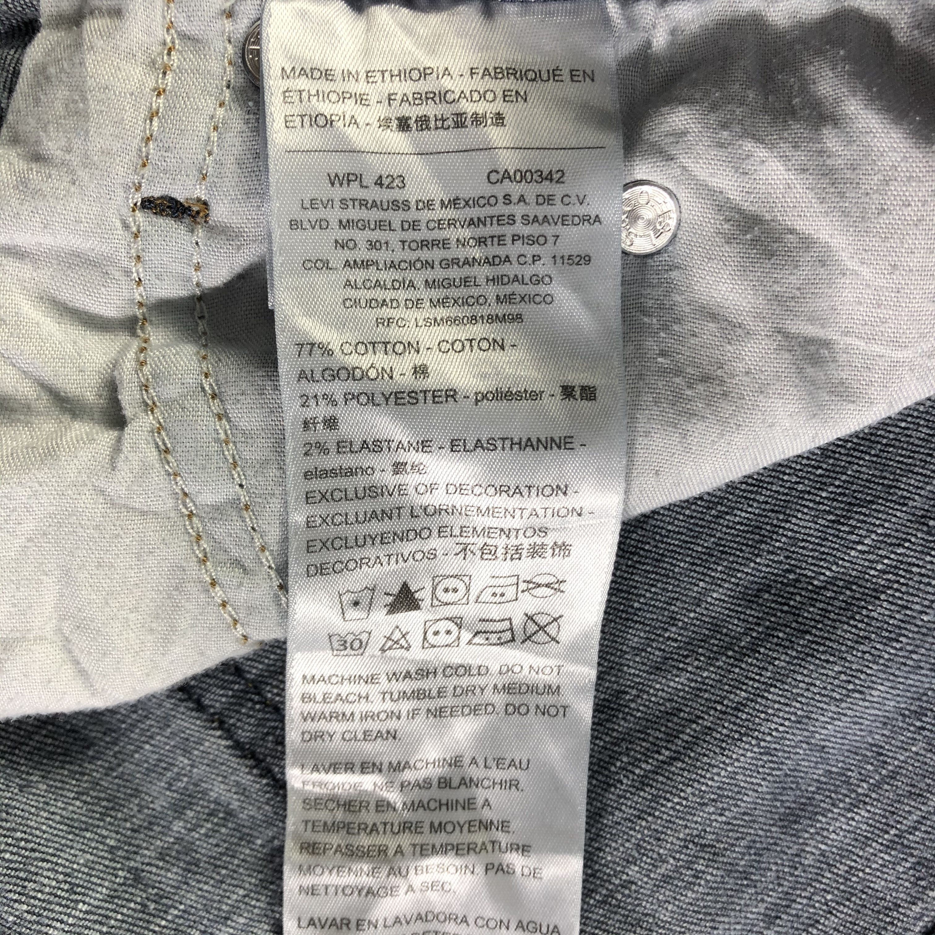 Denizen Vintage Denizen Levis Jeans-J3452 Size US 37 - 11 Thumbnail