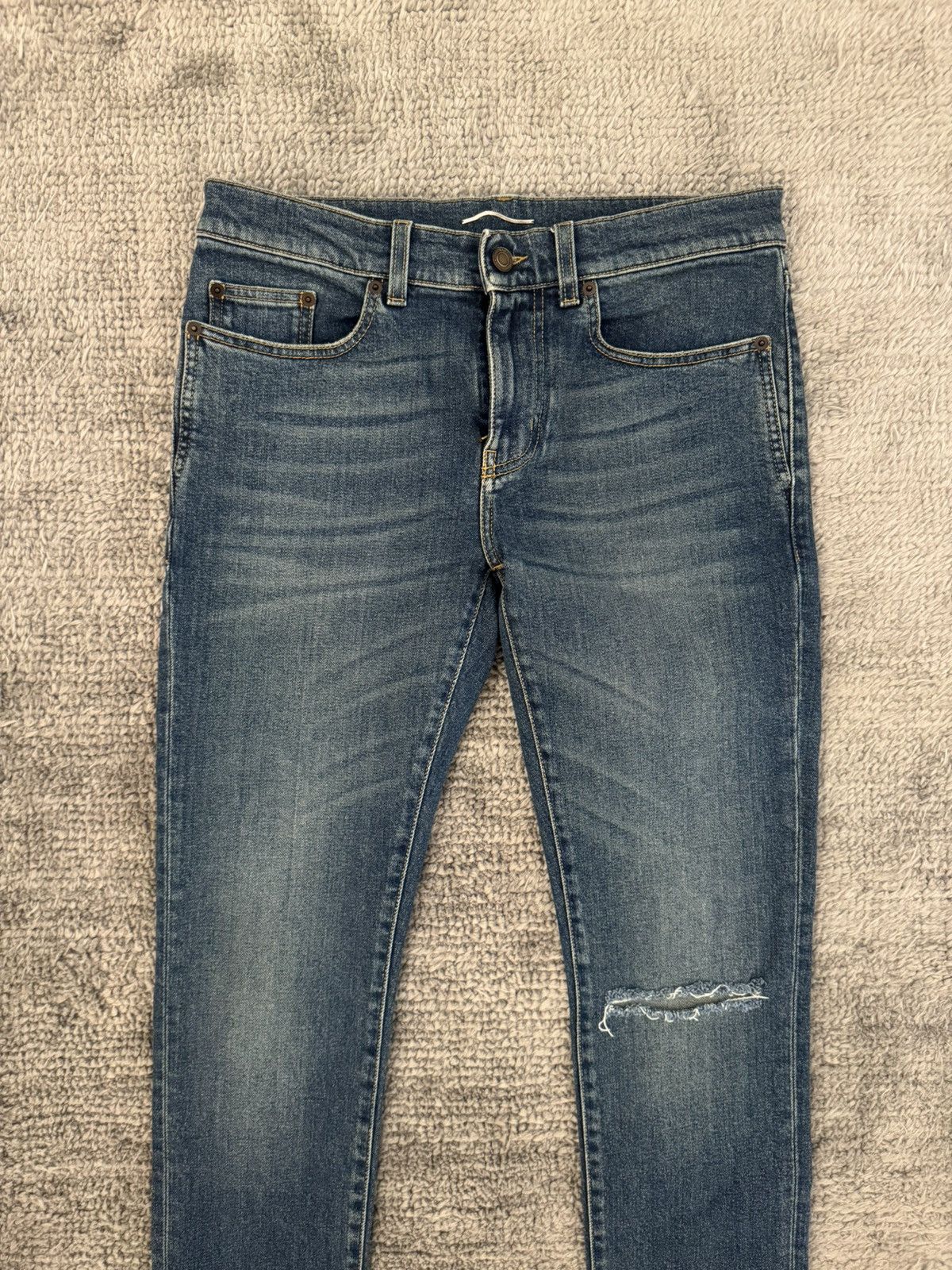 Saint Laurent Paris Saint Laurent Jeans Size US 29 - 6 Thumbnail