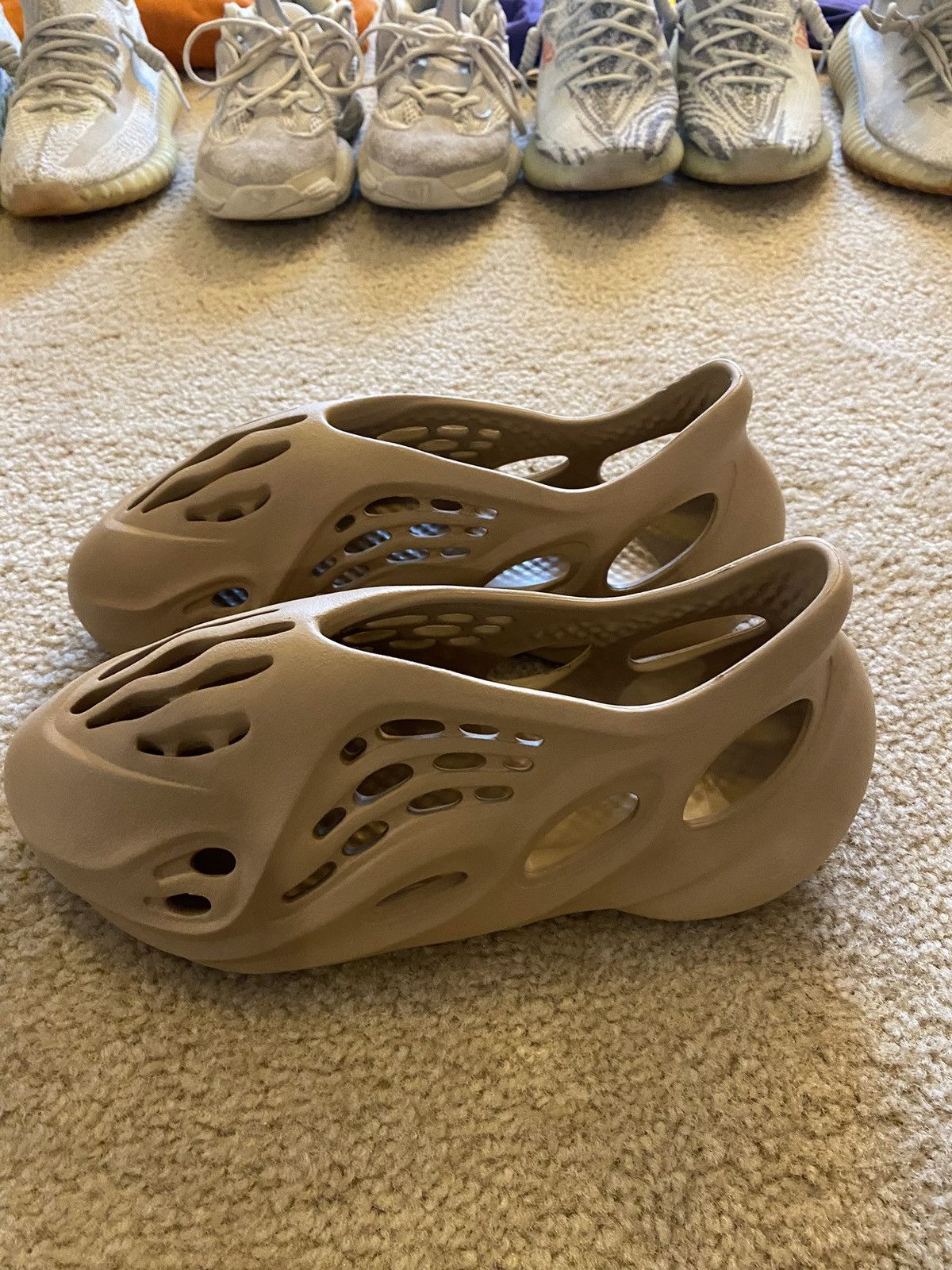 Adidas × Kanye West Yeezy Foam Rnners Ochre Size US 11 / EU 44 - 4 Thumbnail