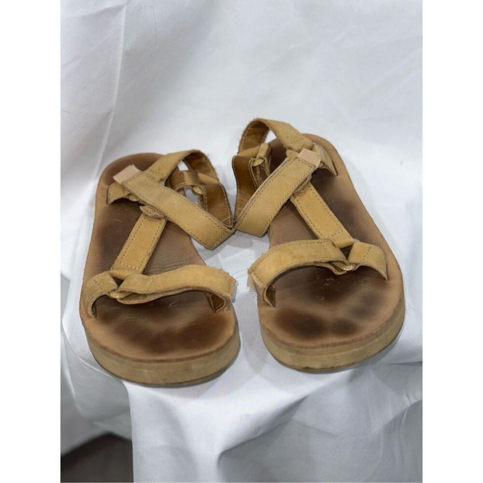 Teva Teva Tan Strap Sandals | Sz 7 Size US 7 / IT 37 - 3 Thumbnail