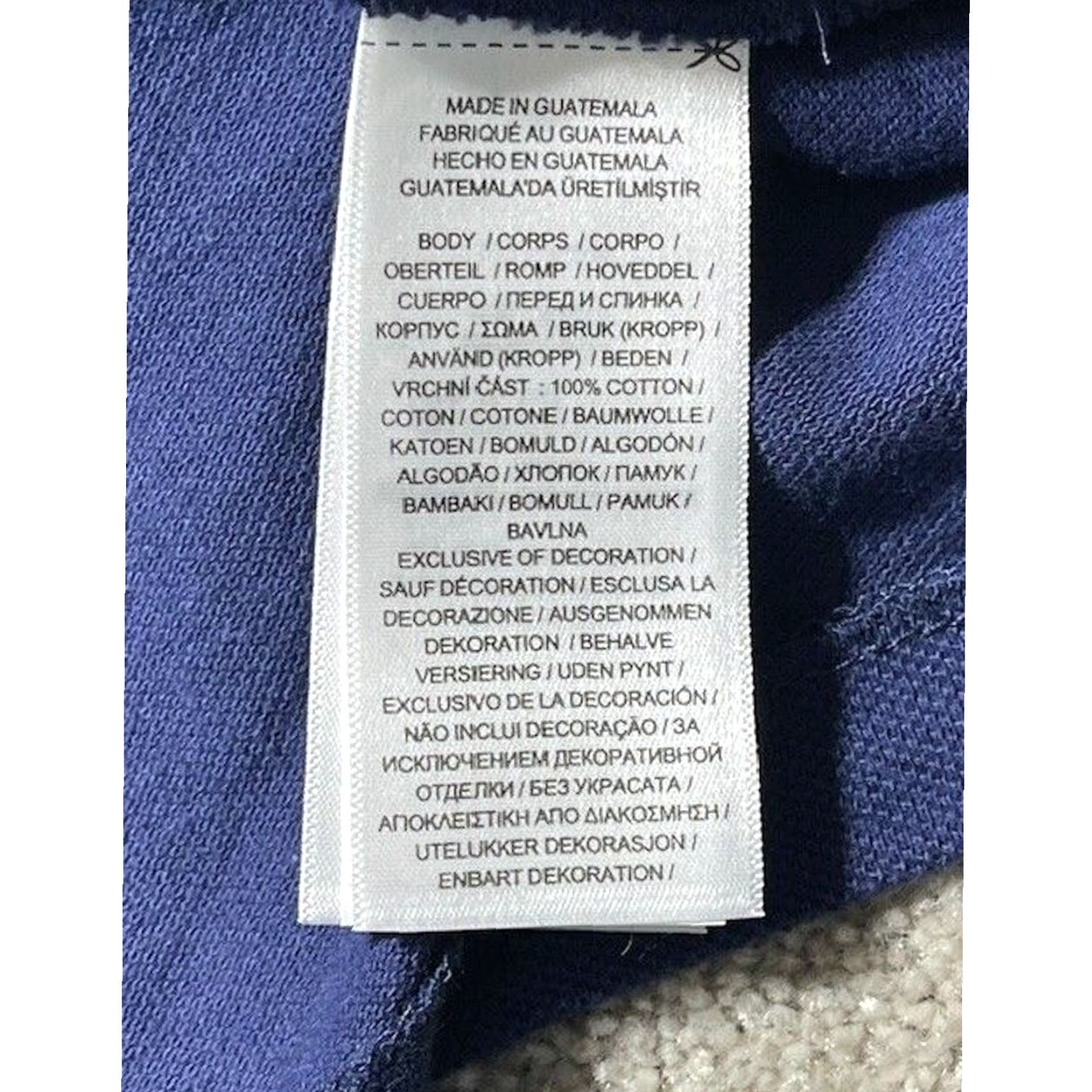 Polo Ralph Lauren Polo Ralph Lauren Polo Shirt 4XB Big 4X Big & Tall Men Casual Solid Blue 100% Cotton Short Sleeve Embroidered Logo Size US XXL / EU 58 / 5 - 6 Thumbnail
