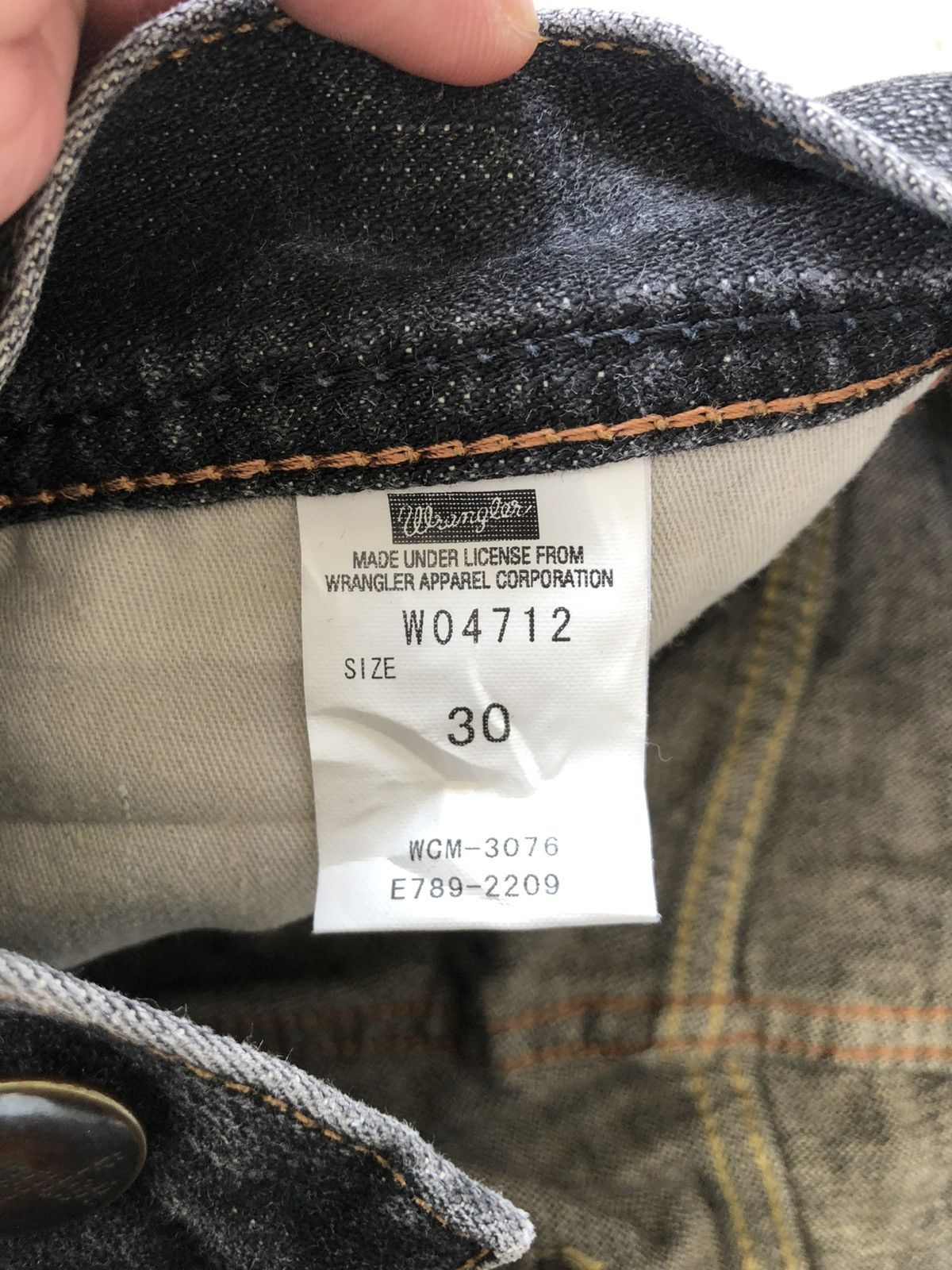 If Six Was Nine Wrangler Flared Jeans Bootcut Distressed Jeans Size US 30 / EU 46 - 18 Thumbnail