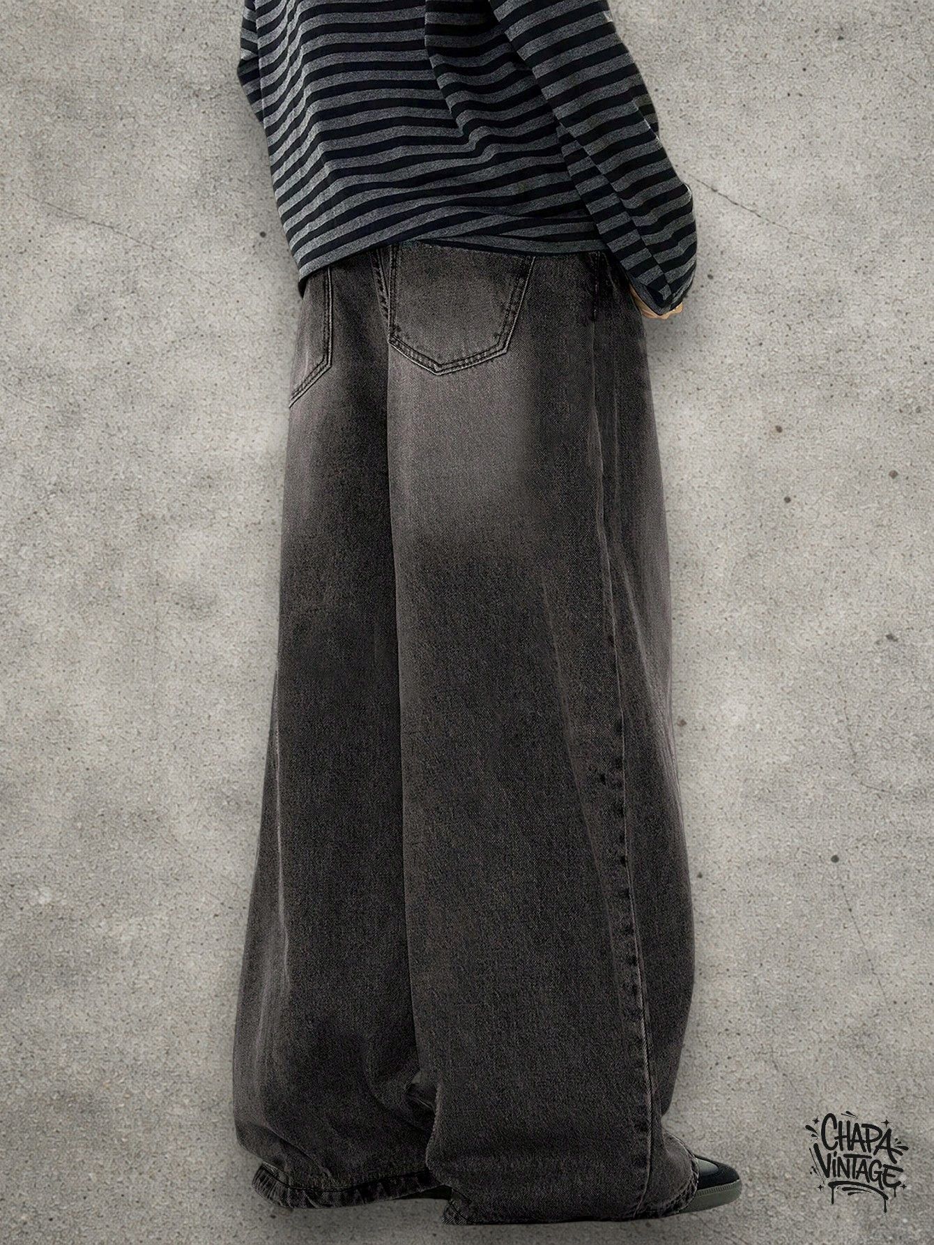 Vintage Wide leg opium jeans Size US 32 / EU 48 - 4 Thumbnail