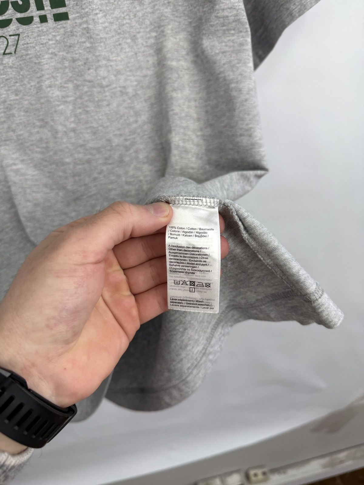 Lacoste 🇫🇷 Lacoste Regular Fit T-Shirt Made in France Rare Size US XXL / EU 58 / 5 - 11 Thumbnail