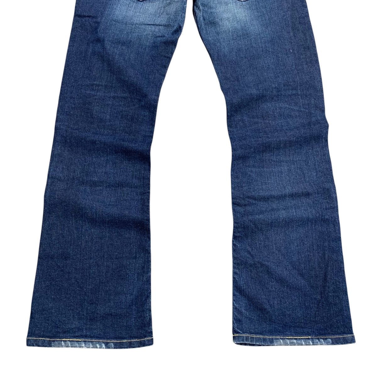 Diesel Industry 00’s Zathan Blue Washed Flared Jeans
