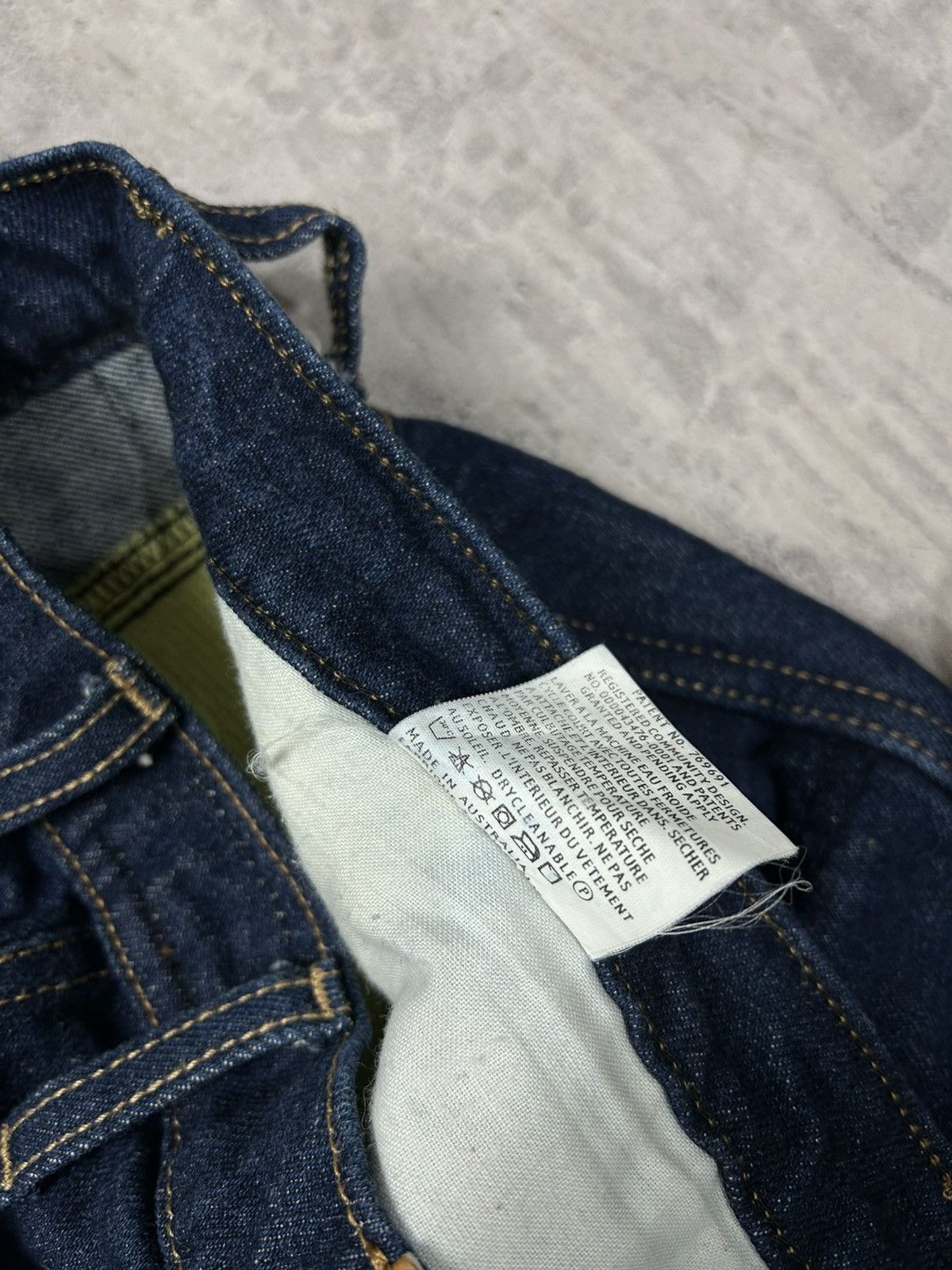 Vintage Vintage Y2k Draggin Jeans Faded Baggy Denim Jeans 00s Size US 34 / EU 50 - 9 Thumbnail