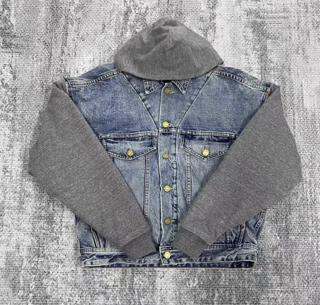 Fear of God Fear of God Hooded denim jacket Size US S / EU 44-46 / 1 - 1 Thumbnail