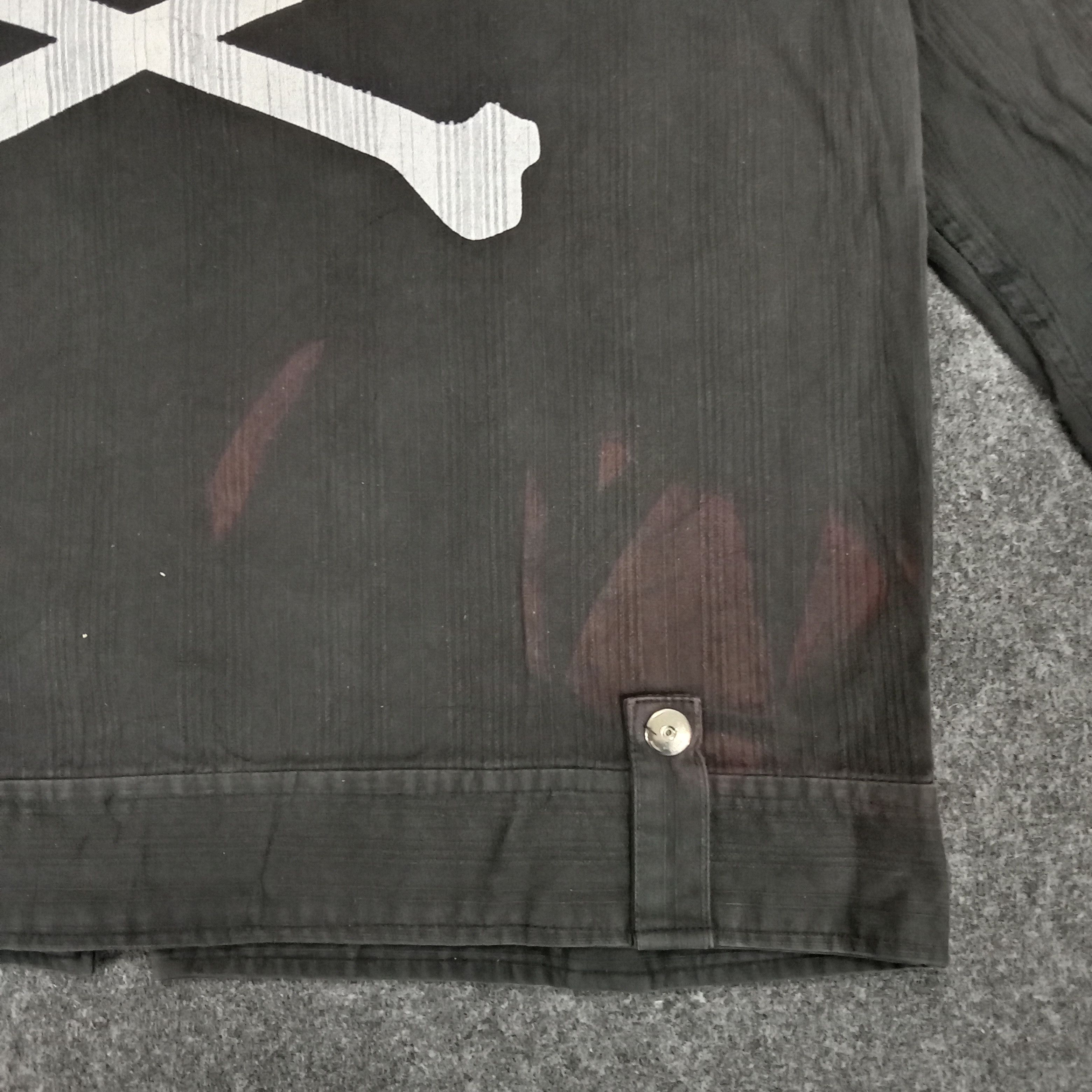 Vintage × Vision Streetwear Vision Streetwear Punk Style Skull Custom Art Jacket Size US M / EU 48-50 / 2 - 4 Thumbnail
