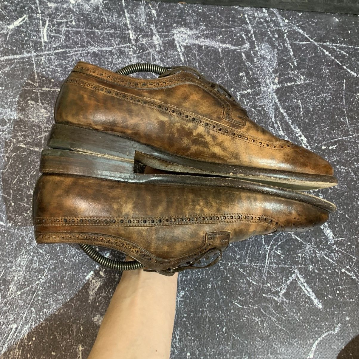 Silvano Sassetti Silvano Sassetti Men’s Leather Brogue Size 8 Size US 8 / EU 41 - 10 Thumbnail