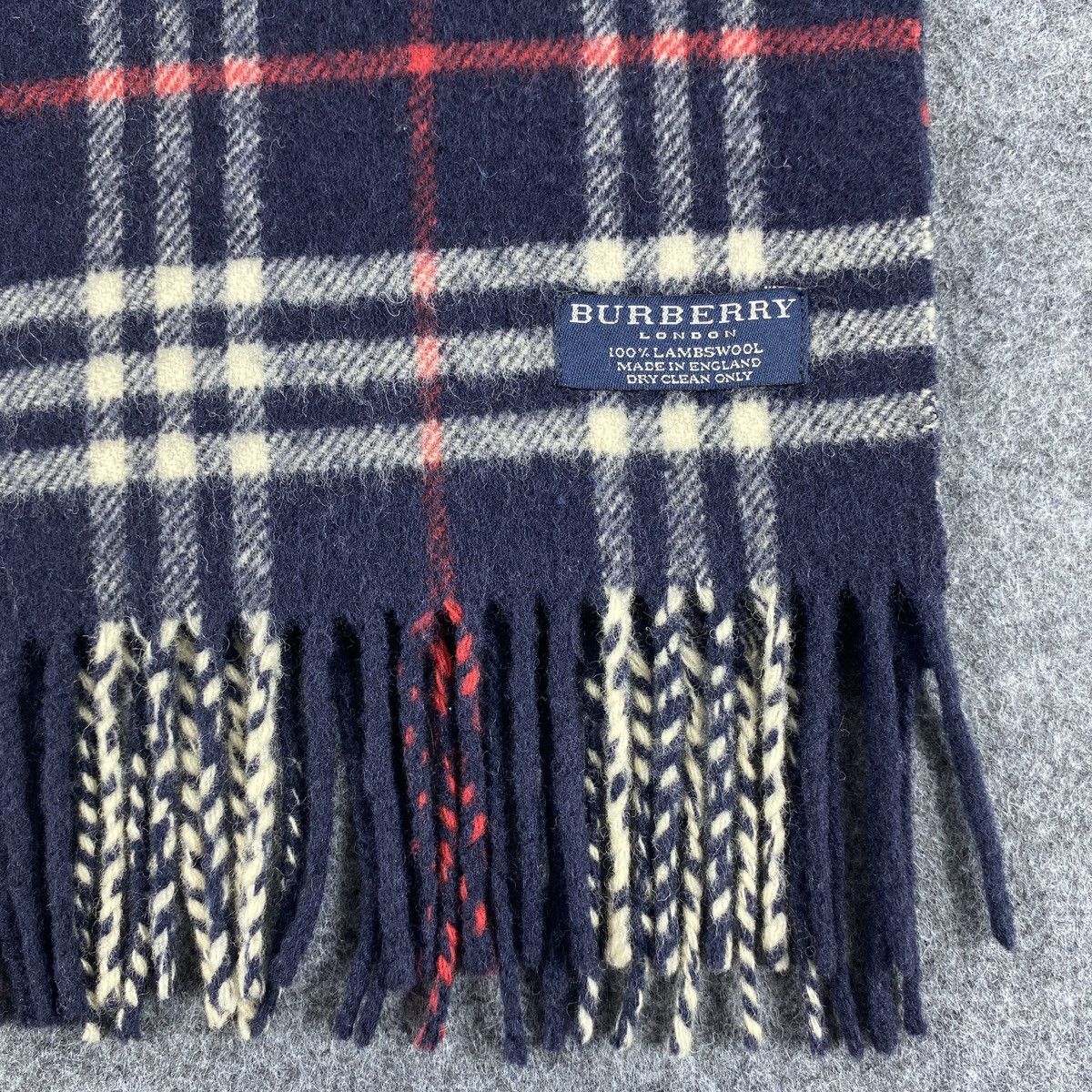 Burberry × Vintage Burberry Scarf # D673 # Muffler # Neckwear # Nova Check Size ONE SIZE - 3 Thumbnail