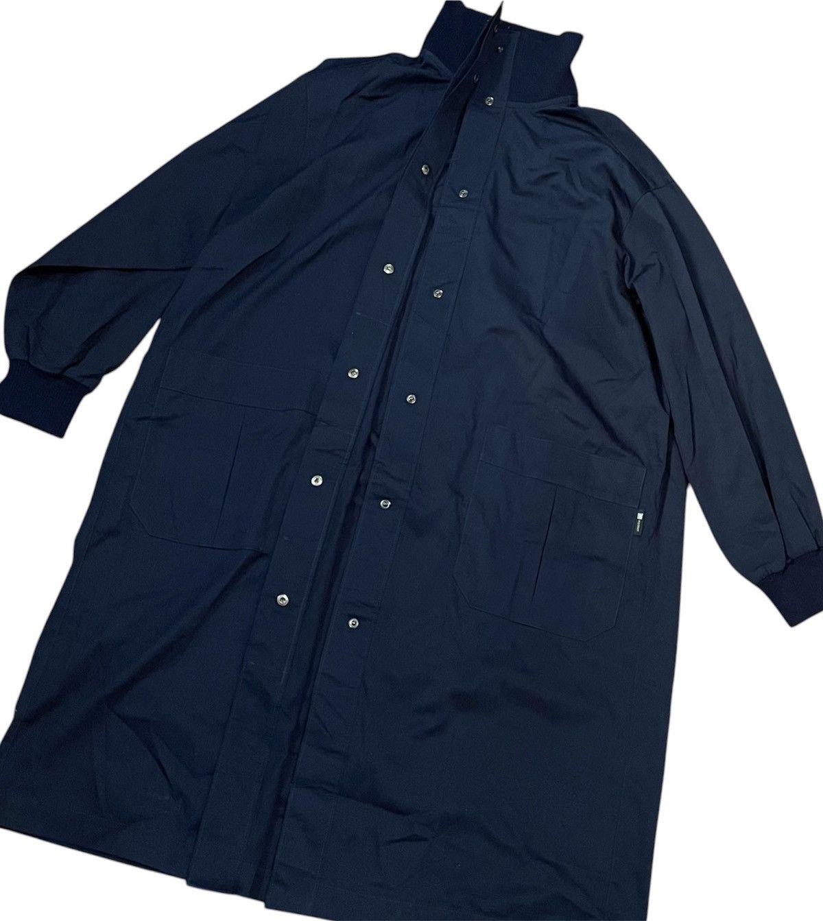 Issey Miyake Vintage issey miyake oversized dark navy long coat jacket Size US XL / EU 56 / 4 - 2 Thumbnail