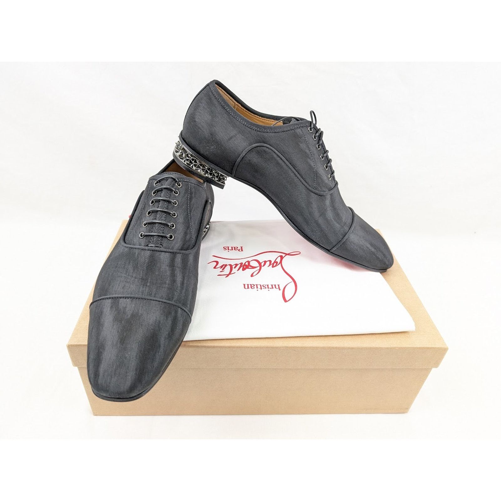 Christian Louboutin o1rshd1 Greggyrocks Flat Shoes in Black Size US 12 / EU 45 - 17 Thumbnail