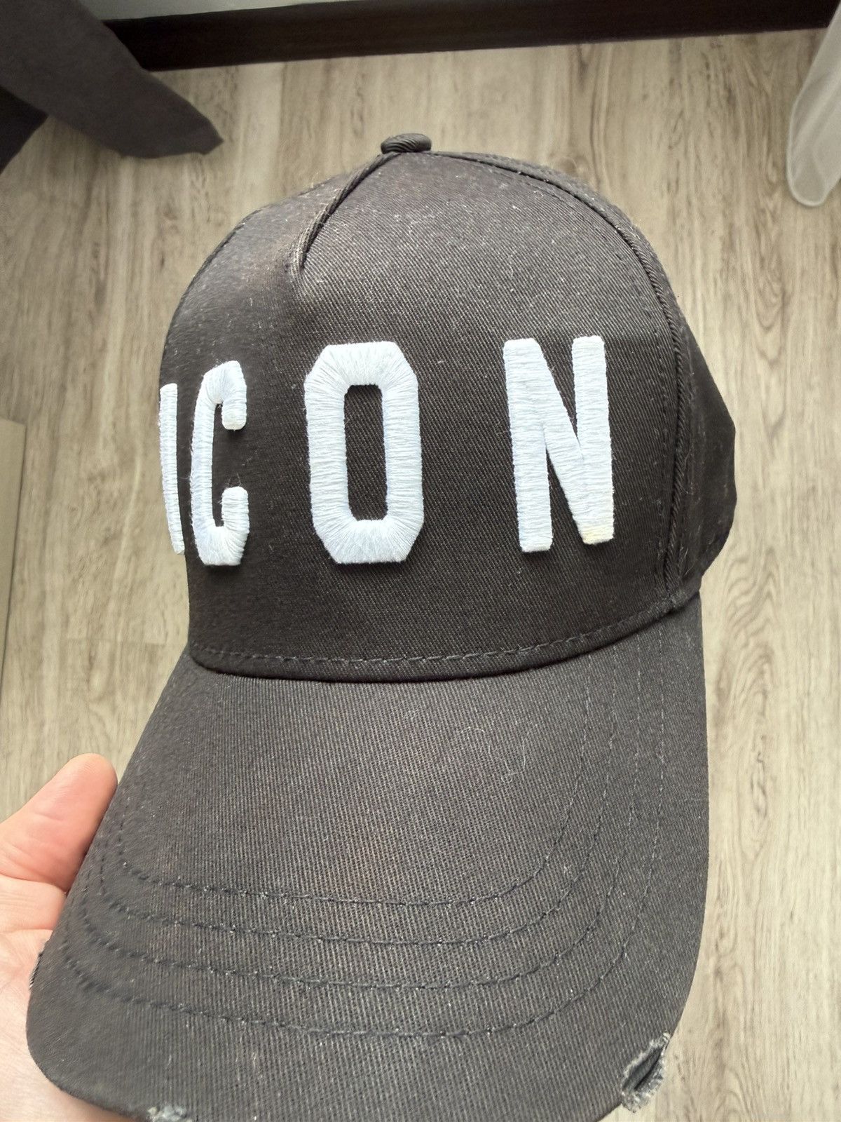 Dsquared2 DSQUARED2 ICON Logo Black Baseball Cap Adjustable Size ONE SIZE - 23 Thumbnail