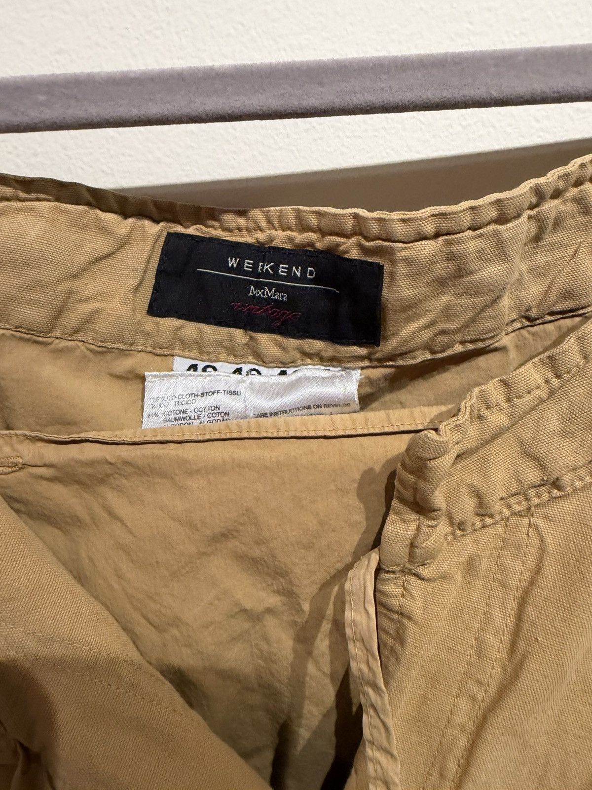 Weekend Max Mara Max Mara weekend Beige cargo skirt " #cargo #summer Size 29" - 3 Thumbnail