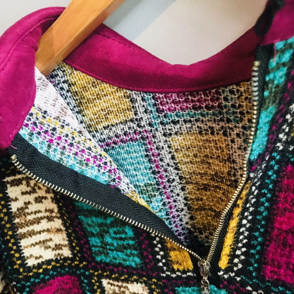 20471120 × If Six Was Nine Japanese Collar Neck Color-Block Blouse Size M / US 6-8 / IT 42-44 - 8 Thumbnail
