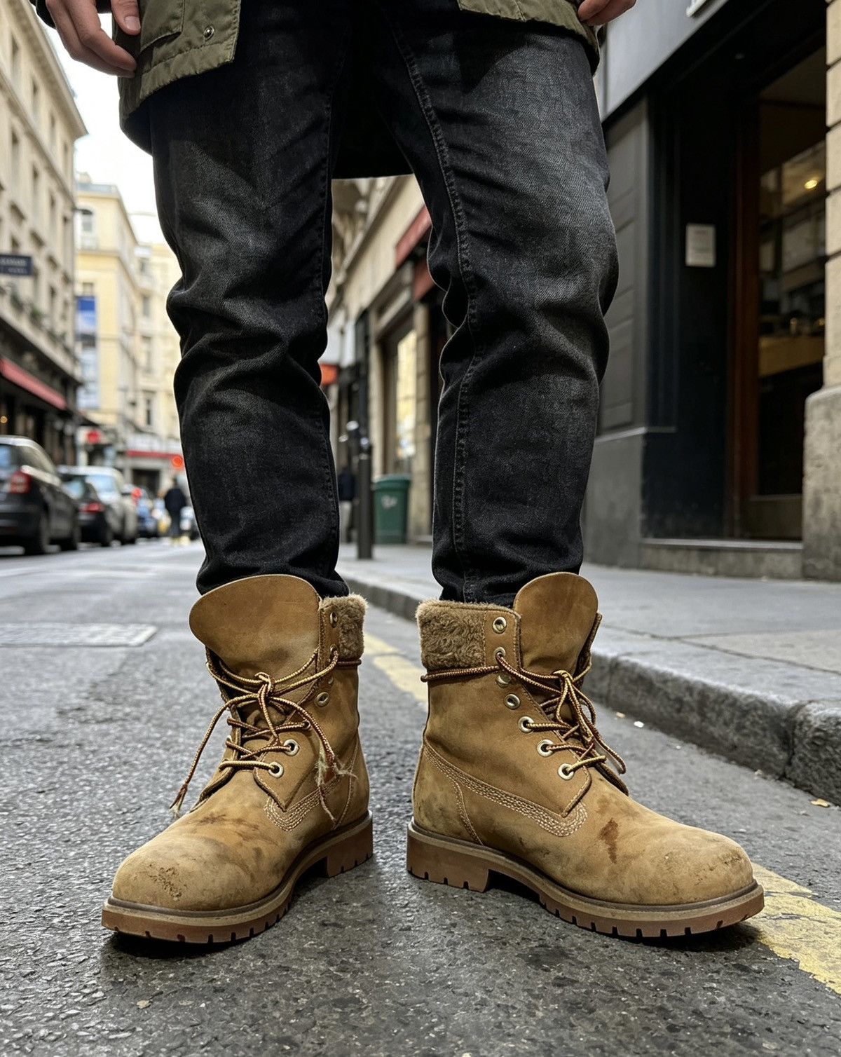 Timberland Timberland 6-Inch Premium Wheat Nubuck Boots | Grailed